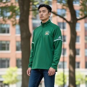 Ohio University Adidas Quarterzip
